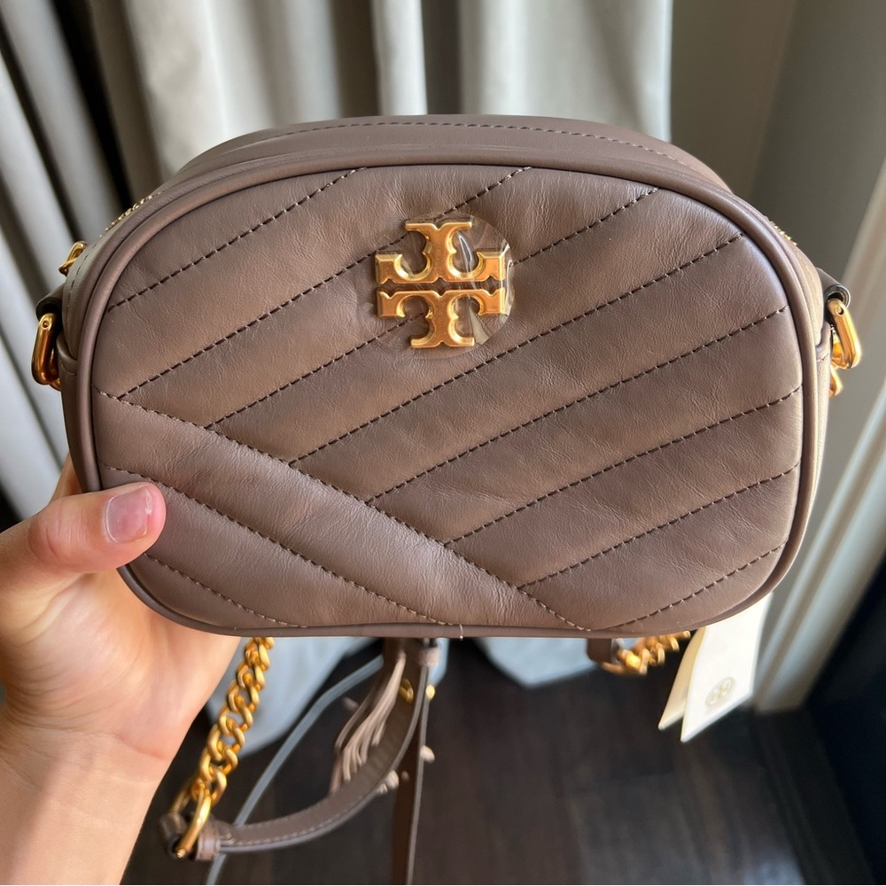 Tory Burch Kira Chevron Small Camera Bag